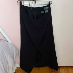 Ralph Lauren size 12p black skirt
